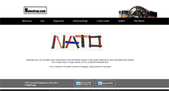 Desktop Screenshot of natostrap.com